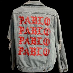 pablo jean jacket